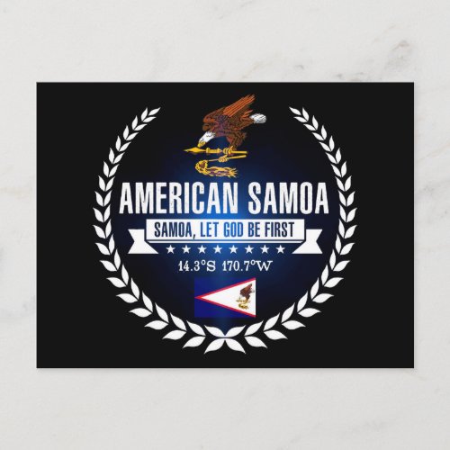 American Samoa Postcard