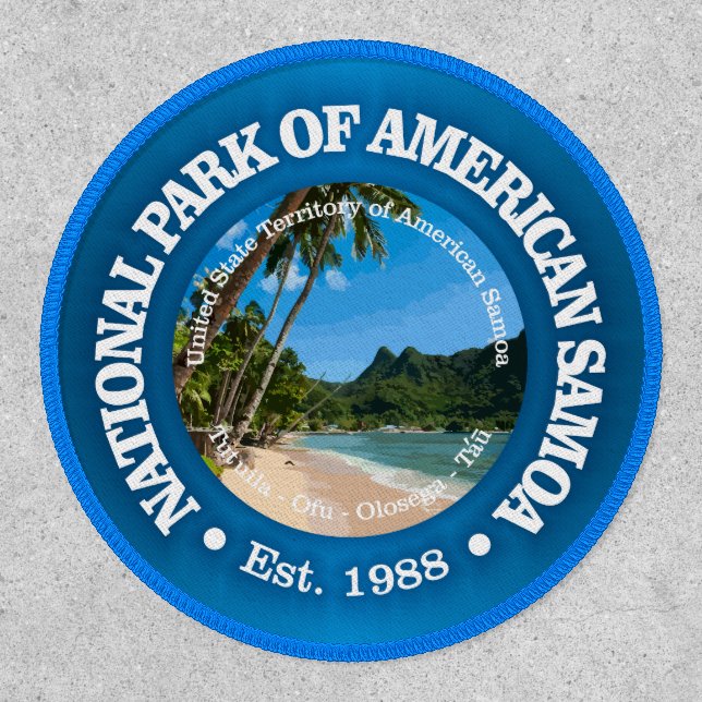 American Samoa (rd)2 Patch (Front)