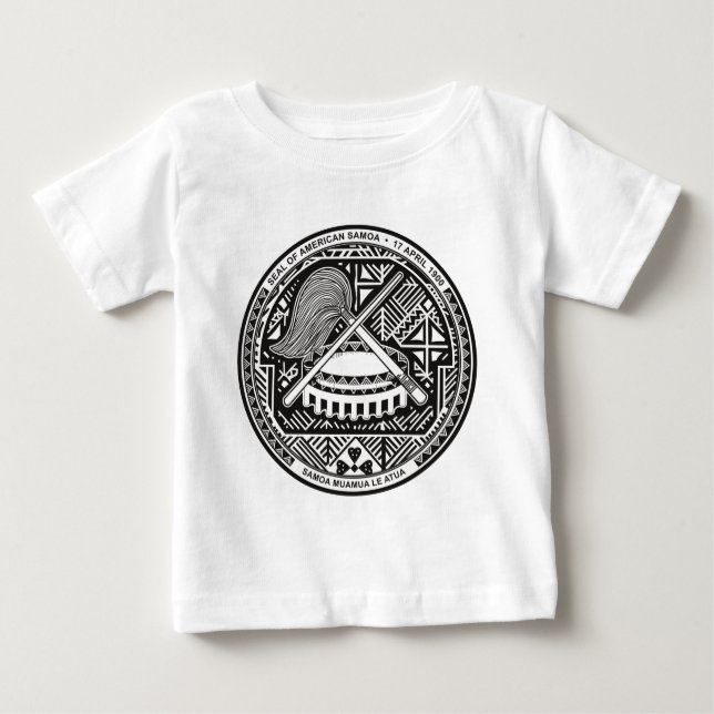 american samoa seal baby T-Shirt (Front)