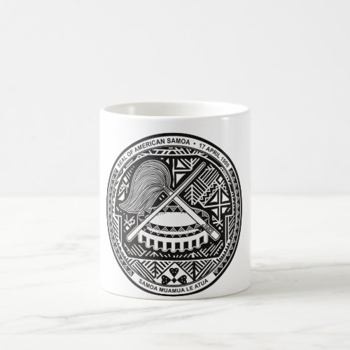 american samoa seal coffee mug