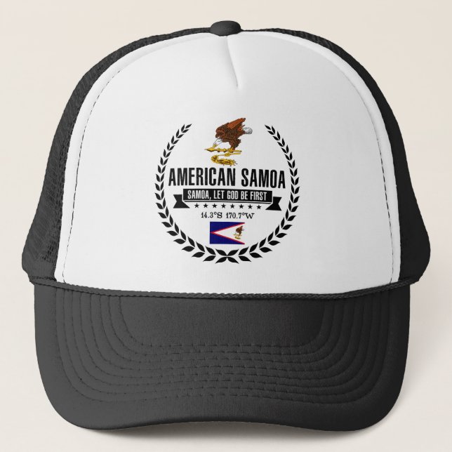 American Samoa Trucker Hat (Front)