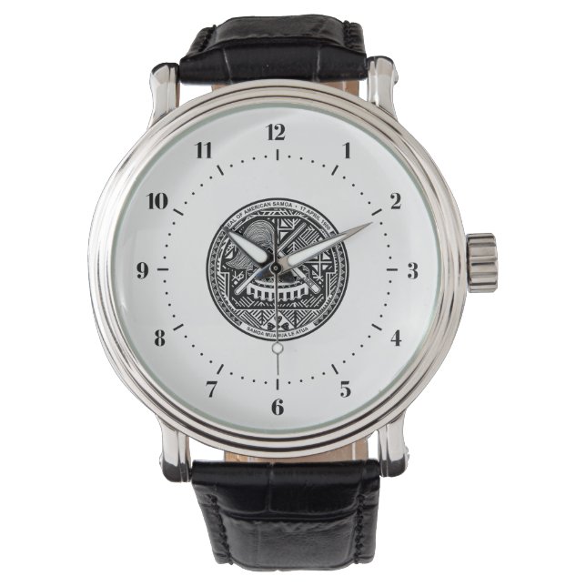 American Samoan coat of arms Watch (Front)