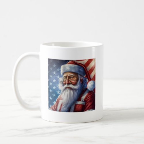American Santa Womens Basic  Coffee Mug