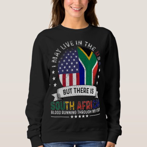 American Scouth African Home in US Patriot South A Sweatshirt