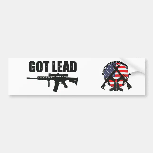 American Second Amendment Bumper Sticker Zazzle