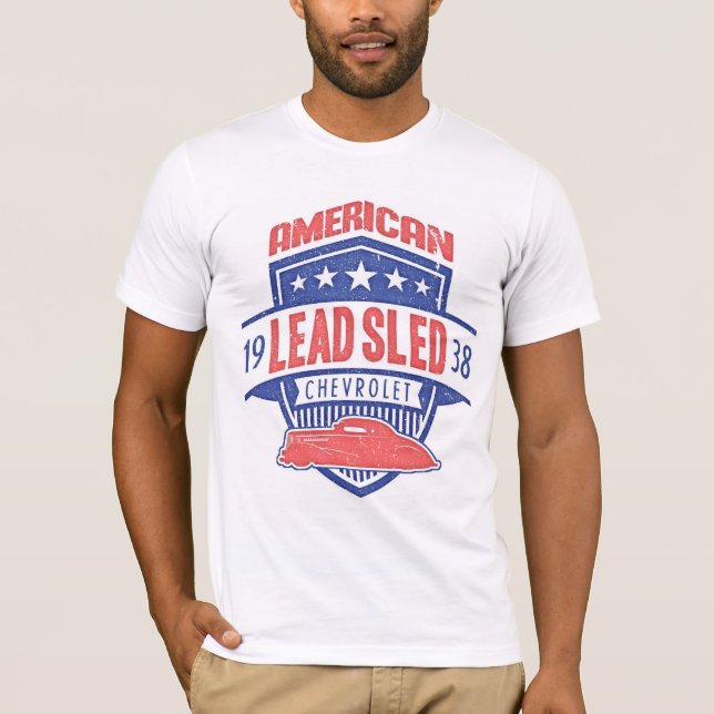 AMERICAN Series 1938 Chevrolet Lead Sled T-Shirt (Front)