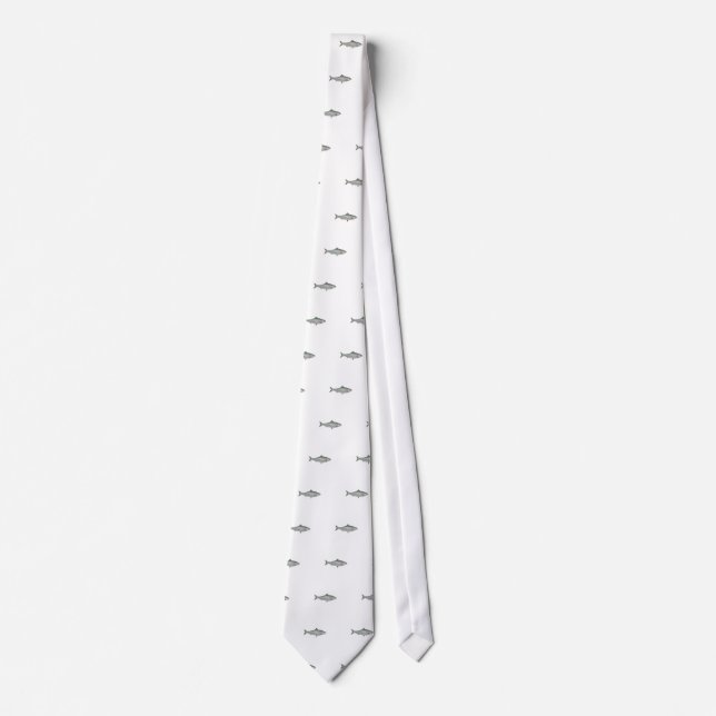 American Shad Neck Tie (Front)