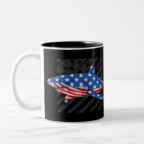 American Shark Two_Tone Coffee Mug