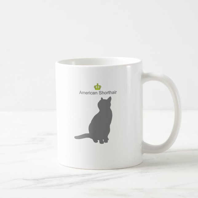 American Shorthair g5 Coffee Mug (Right)