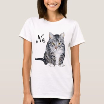 American Shorthair -  No T-shirt by MaggieRossCats at Zazzle
