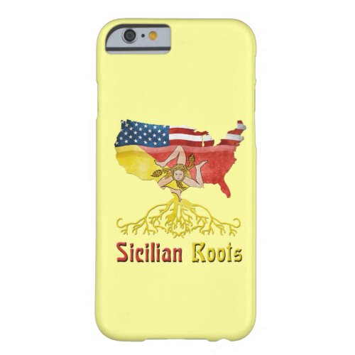 American Sicilian Roots iPhone Smartphone Case