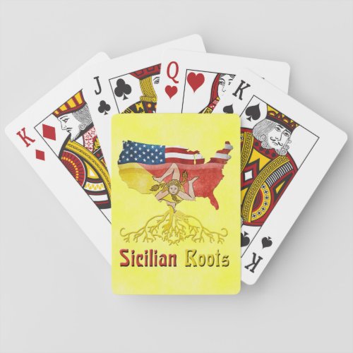 American Sicilian Roots Playing Cards