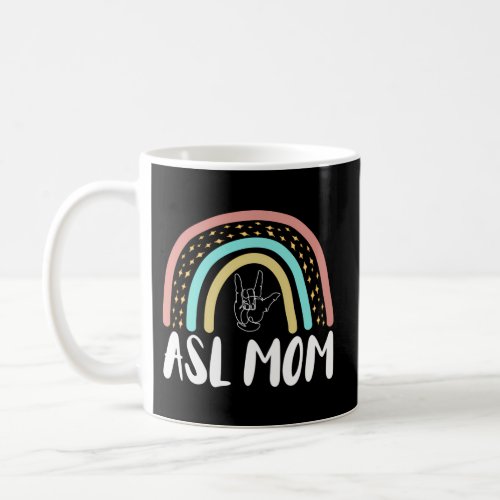 American Sign Language Asl Mom Coffee Mug