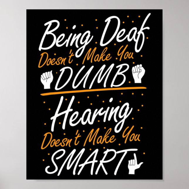 American Sign Language Awareness - Asl Deaf Pride  (Front)