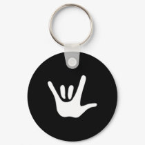 American Sign Language Love Asl Deaf Awareness  Keychain