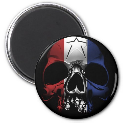 American Skull Magnet