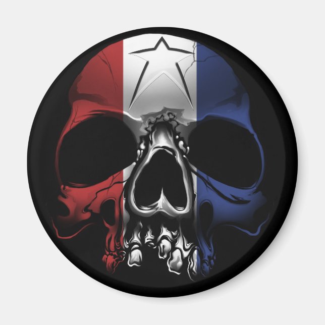 American Skull Magnet (Front)