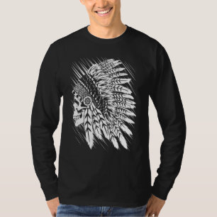 American Skull Native Indian Eagle Chief 1 T-Shirt