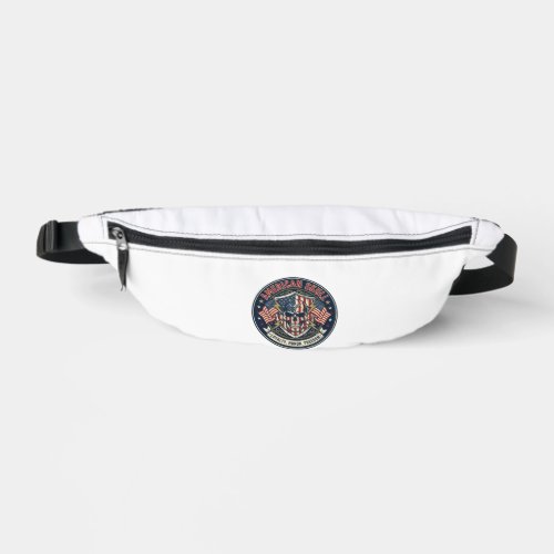 American Skull Patriotic Patriotic Skull Tough Gra Fanny Pack
