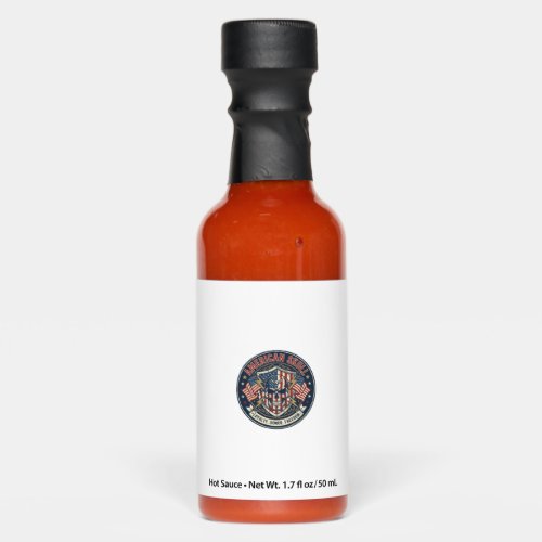 American Skull Patriotic Patriotic Skull Tough Gra Hot Sauces