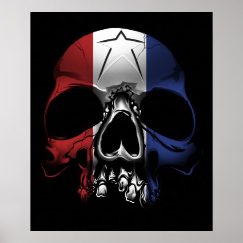 American Skull Poster