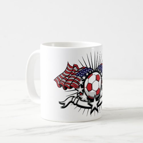 American Soccer Mug