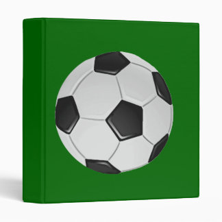 American Soccer or Association Football 3 Ring Binder