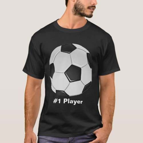 American Soccer or Association Football Ball T_Shirt