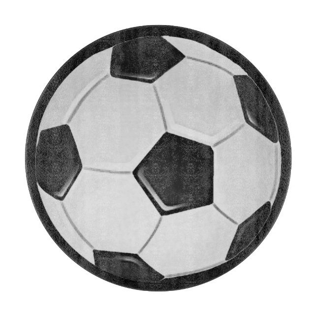 American Soccer or Association Football Cutting Board (Front)