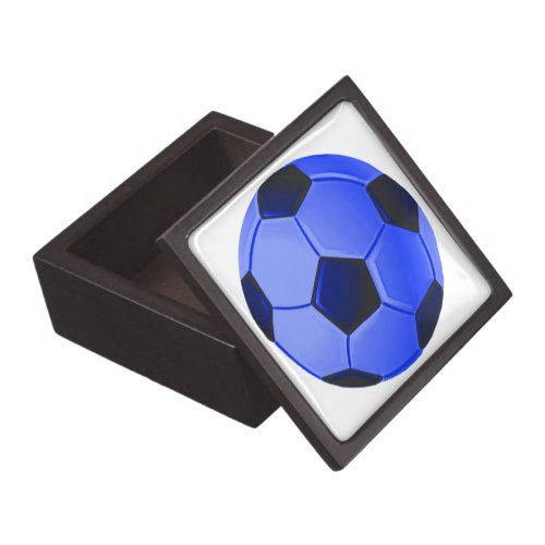 American Soccer or Association Football Jewelry Box