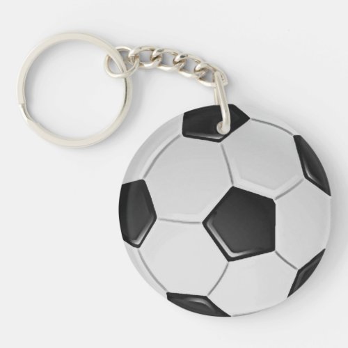 American Soccer or Association Football Keychain