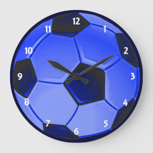 American Soccer or Association Football Large Clock