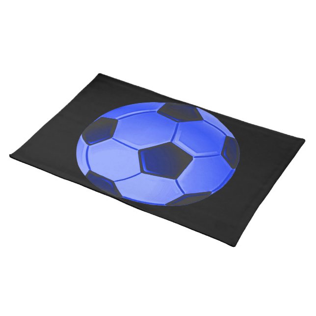 American Soccer or Association Football Placemat (On Table)