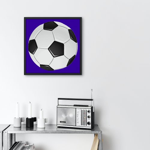 American Soccer or Association Football Small Poster