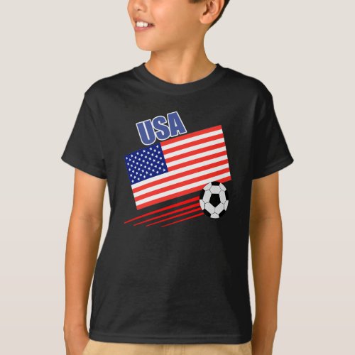 American Soccer Team T_Shirt