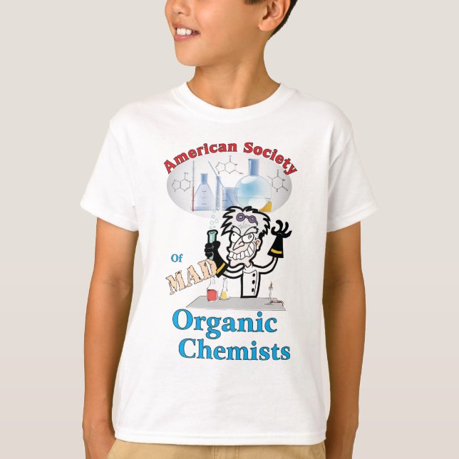American Society of Mad Organic Chemists T-Shirt (Front)