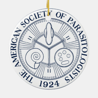 American Society of Parasitologists Ceramic Ornament