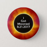 American Solar Eclipse Got Mooned August 21 2017.j Button at Zazzle