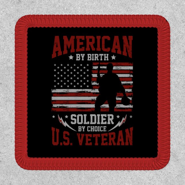 American Soldier Patch (Front)