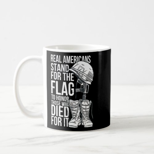 American Soldiers Quote Boots Helmet Pride Honor  Coffee Mug