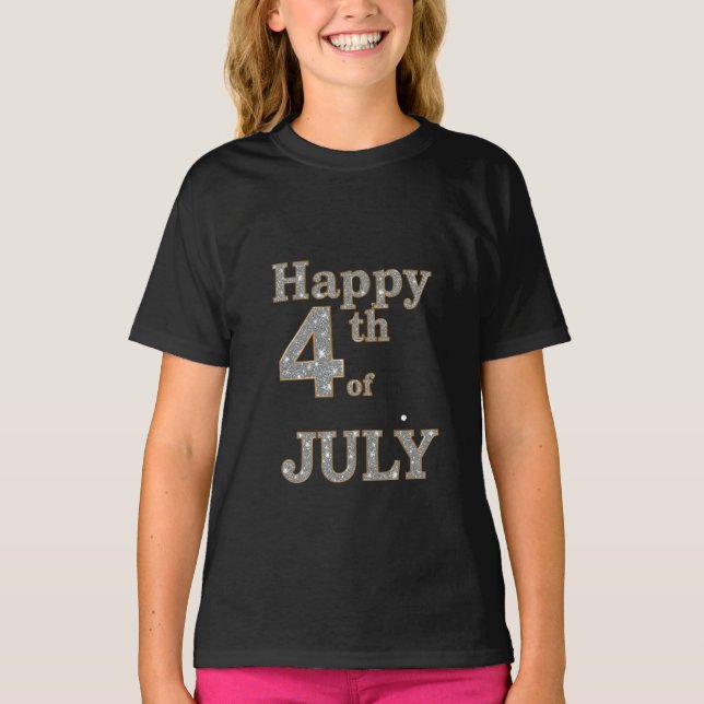 American Soul: Classic 4th of July Vibes T-Shirt (Front)