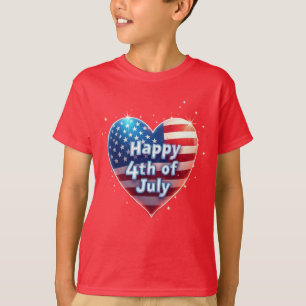 American Soul: Classic 4th of July Vibes T-Shirt
