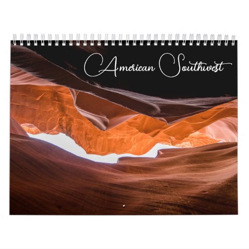 American Southwest Desert Landscape Calendar