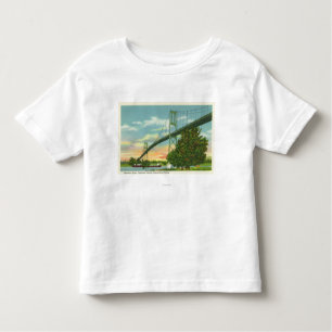 American Span of the International Bridge View Toddler T-shirt