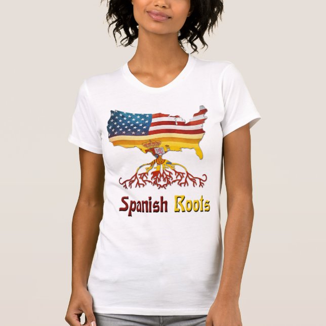 American Spanish Roots T-Shirt (Front)