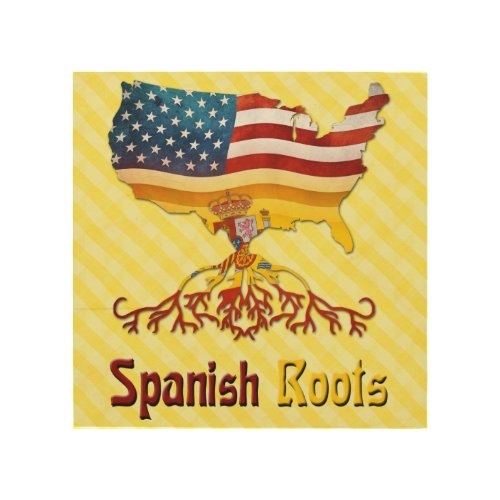 American Spanish Roots Wood Wall Decor