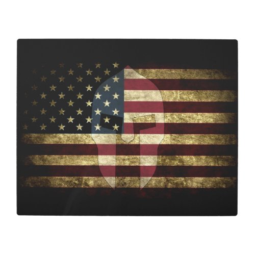 American Spartan  Metal Print