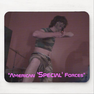 "American, 'Special', Forces" - Customized Mouse Pad
