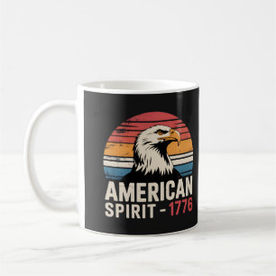 American Spirit 1776 Patriotic 4th of July Coffee Mug