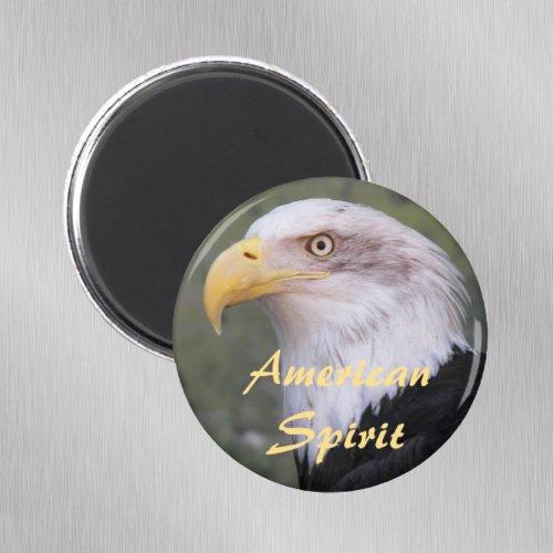 American Spirit Bald Eagle Photo Magnet